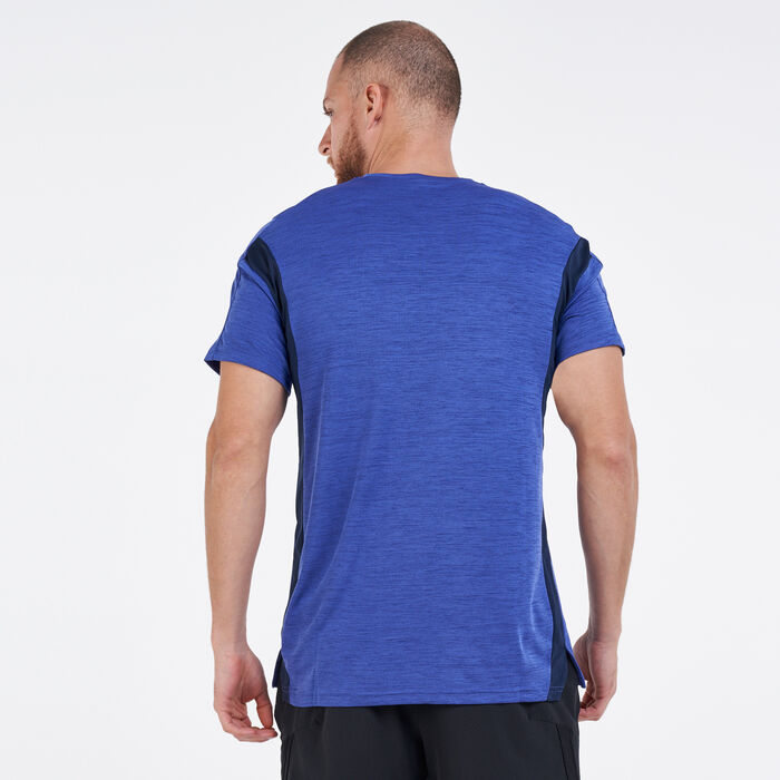 Nike Men's Dri-FIT T-Shirt Blue Nike Men's Dri-FIT T-Shirt Blue image number 1