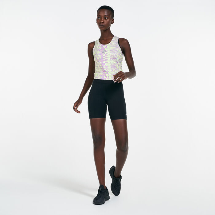 Nike Women's Air Printed Tank Top Purple Nike Women's Air Printed Tank Top Purple image number 2