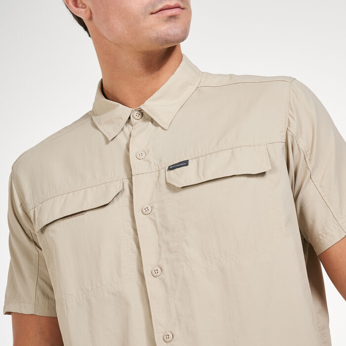 Columbia Men's Silver Ridge™ 2.0 Short Sleeve Shirt Brown image number 3