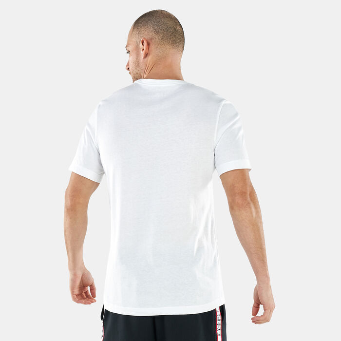 Jordan Men's Jumpman T-Shirt White Jordan Men's Jumpman T-Shirt White image number 1