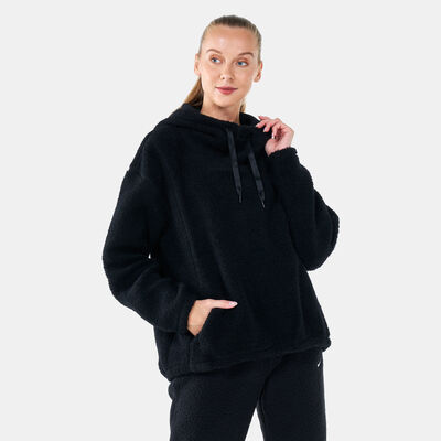 Nike Women's Therma-FIT Statment Cosy Hoodie Black Nike Women's Therma-FIT Statment Cosy Hoodie Black
