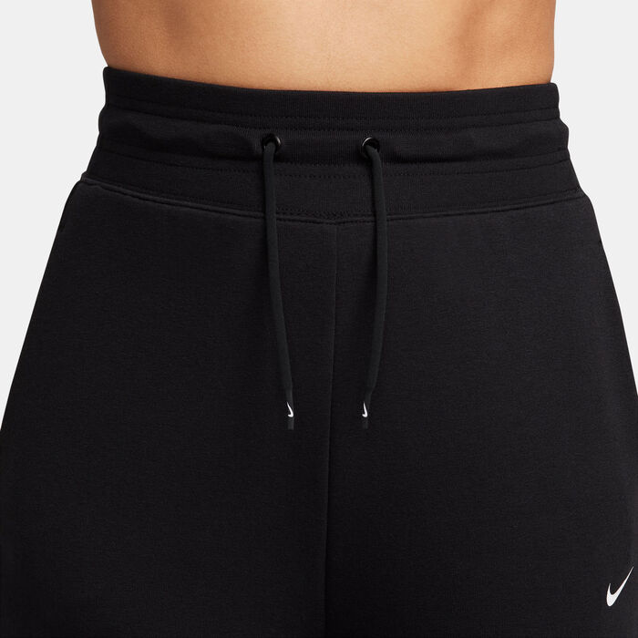 Nike Women's Dri-FIT One High-Waisted 7/8 Training Sweatpants Black Nike Women's Dri-FIT One High-Waisted 7/8 Training Sweatpants Black image number 3