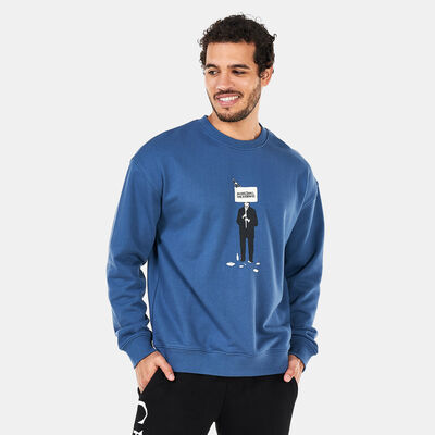 Tee Library Men's Sweatshirt Blue