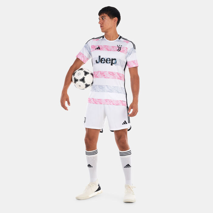 adidas Men's Juventus Away Jersey - 2023/24 White adidas Men's Juventus Away Jersey - 2023/24 White image number 2