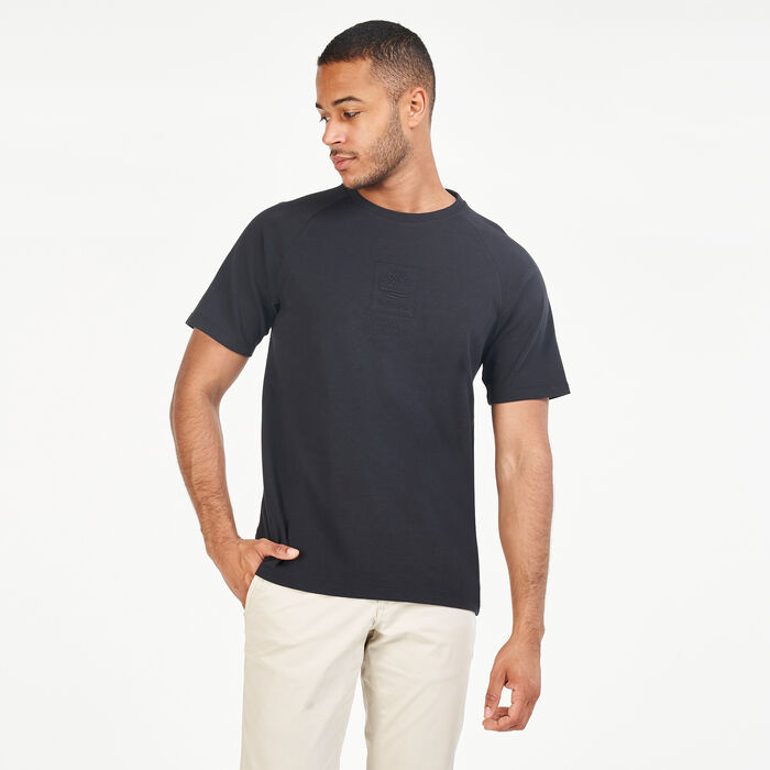 Timberland Men's YC Heavy Weight Stack Logo T-Shirt Black Timberland Men's YC Heavy Weight Stack Logo T-Shirt Black image number 0