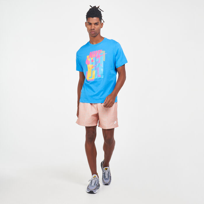 Nike Men's Air Sportswear Festival Dancer T-Shirt Blue Nike Men's Air Sportswear Festival Dancer T-Shirt Blue image number 2
