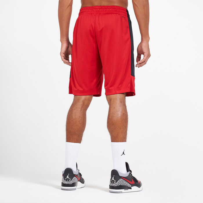 Jordan Men's Air Dri-FIT Knit Shorts Red Jordan Men's Air Dri-FIT Knit Shorts Red image number 1