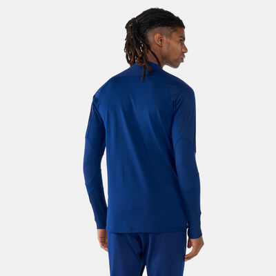 Nike Men's Therma-FIT Drill Top Blue