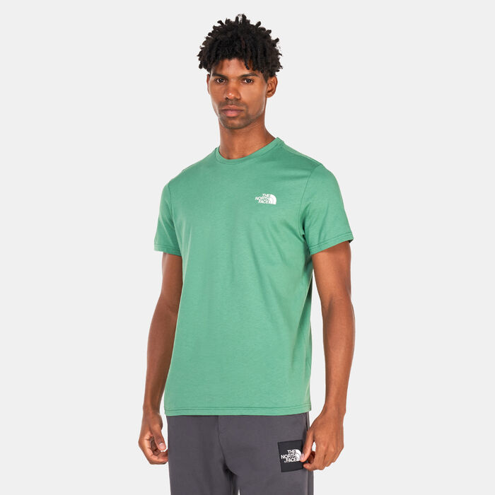 The North Face Men's Simple Dome T-Shirt Green image number 0