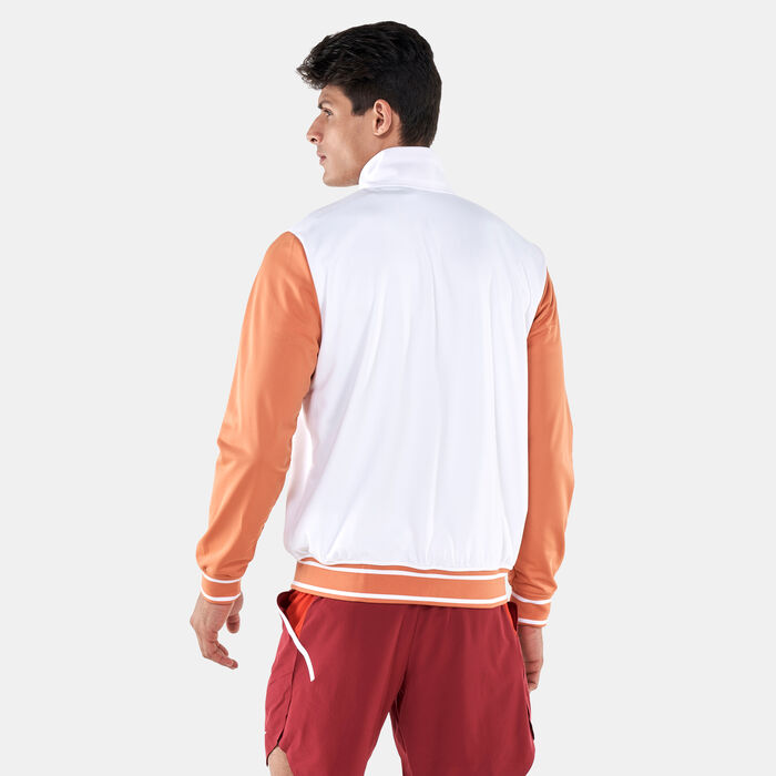 Nike Men's Court Tennis Jacket Orange image number 1