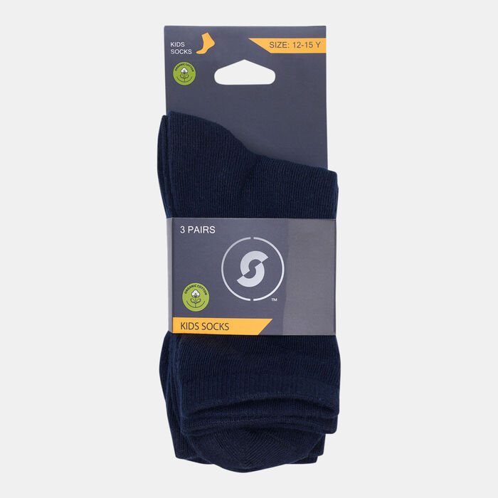 Sun and Sand Sports Kids' Crew Socks Blue Sun and Sand Sports Kids' Crew Socks Blue image number 0