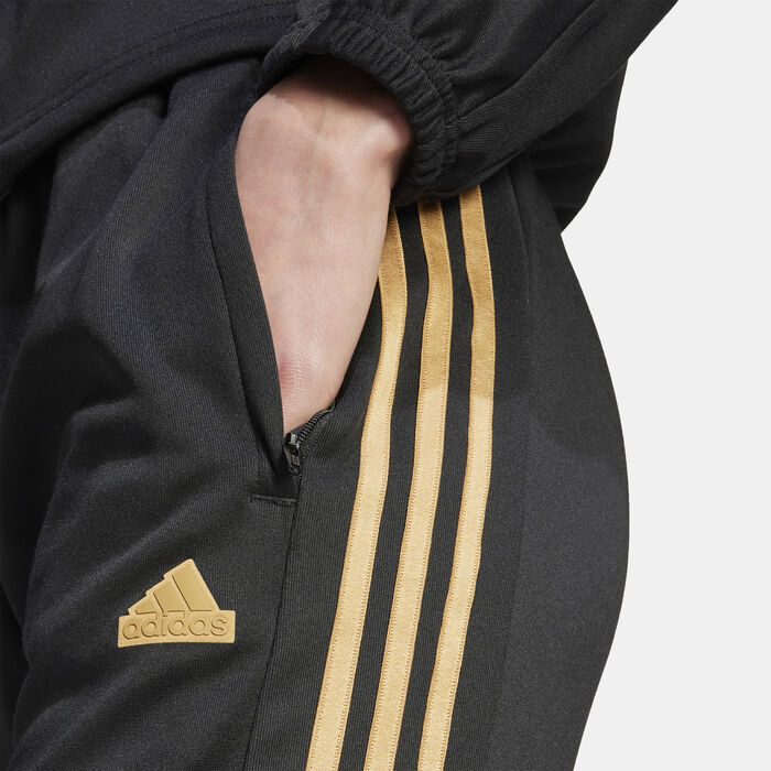 adidas Women's Tiro Cut 3-Stripes Track Pants Black image number 4