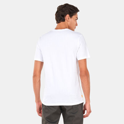 Timberland Men's Outdoor HER SSNL Camo Tree Logo T-Shirt White