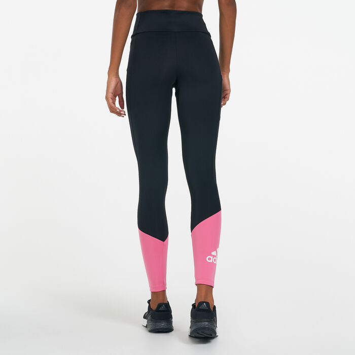 adidas Women's Designed To Move Big Logo Sport Leggings Black adidas Women's Designed To Move Big Logo Sport Leggings Black image number 1