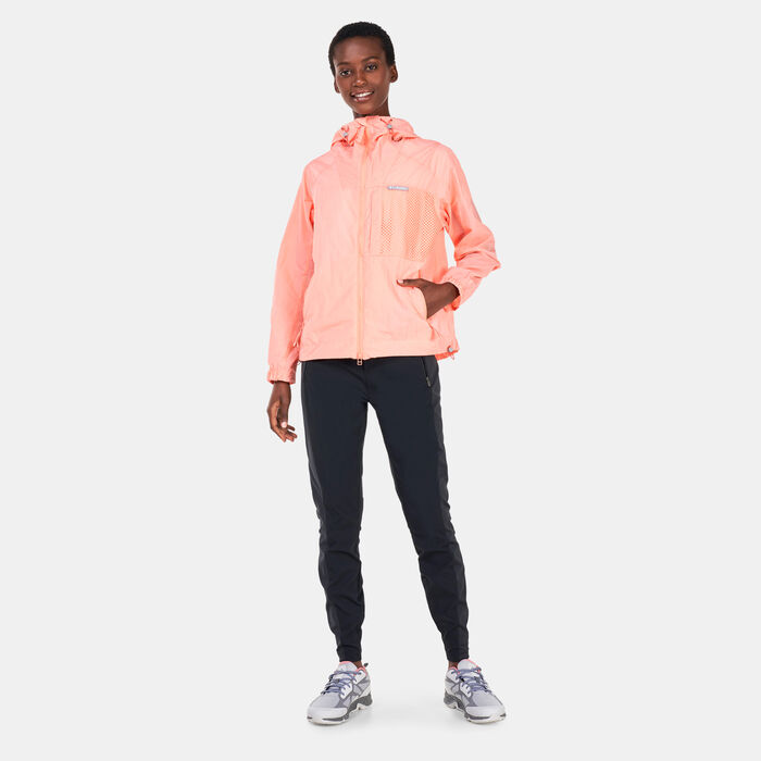 Columbia Women's Wallowa Park Novelty™ Windbreaker Jacket Pink Columbia Women's Wallowa Park Novelty™ Windbreaker Jacket Pink image number 2