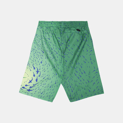 Nike Swim Kids' Shark Volley 8 Inch Swim Shorts Green