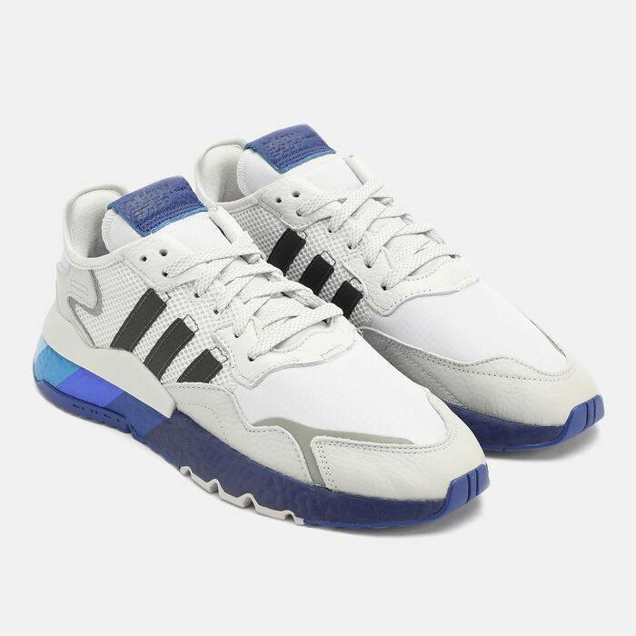 adidas Originals Men's Nite Jogger Shoe Blue adidas Originals Men's Nite Jogger Shoe Blue image number 1