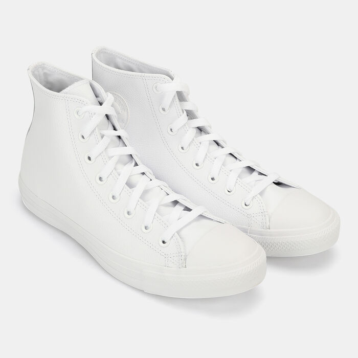 Converse Chuck Taylor All Star Leather Mono Unisex Shoe White Converse Chuck Taylor All Star Leather Mono Unisex Shoe White image number 3