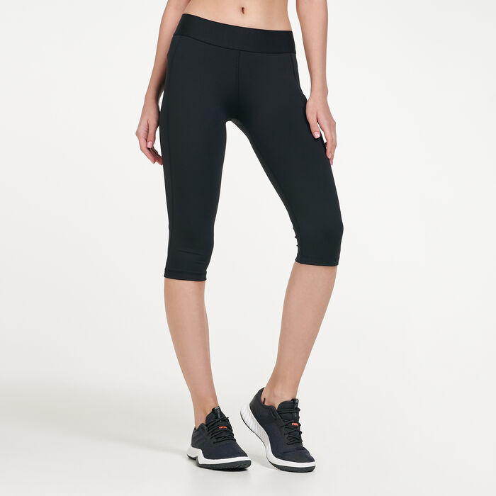 adidas Women's Training Alphaskin Capri Leggings Black adidas Women's Training Alphaskin Capri Leggings Black image number 0