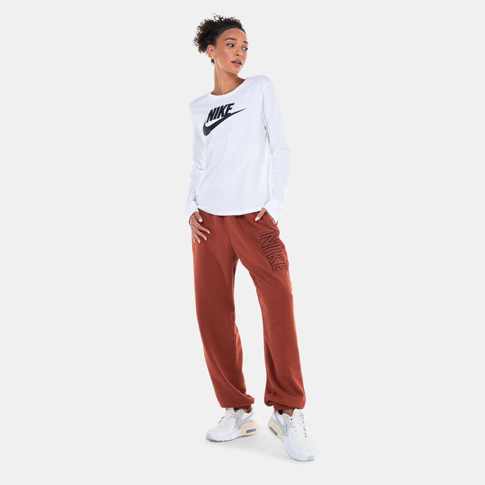 Nike Women's Sportswear Essentials Logo T-Shirt White image number 2