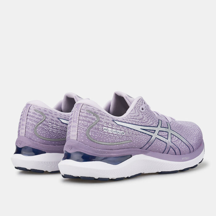 ASICS Women's GEL CUMULUS 24 Shoe Purple ASICS Women's GEL CUMULUS 24 Shoe Purple image number 2