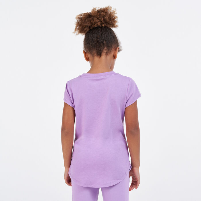 Nike Kids' Swoosh T-Shirt Purple Nike Kids' Swoosh T-Shirt Purple image number 1