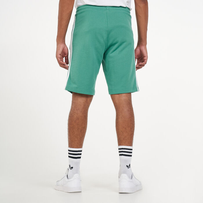 adidas Men's 3-Stripes Shorts Green adidas Men's 3-Stripes Shorts Green image number 1