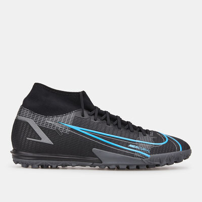 Nike Mercurial Superfly 8 Academy TF Turf Football Shoe Black Nike Mercurial Superfly 8 Academy TF Turf Football Shoe Black
