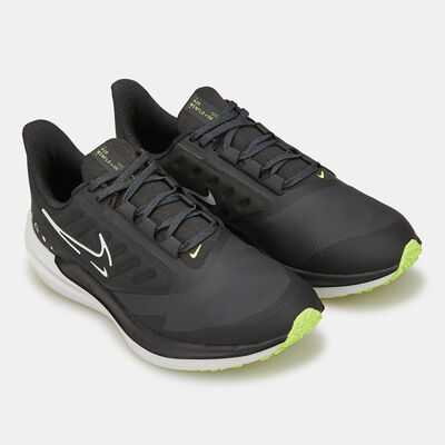 Nike Women's Air Winflo 9 Shield Road Running Shoe Black Nike Women's Air Winflo 9 Shield Road Running Shoe Black