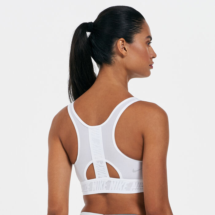 Nike Women's Dri-FIT ADV Swoosh Sports Bra White Nike Women's Dri-FIT ADV Swoosh Sports Bra White image number 1