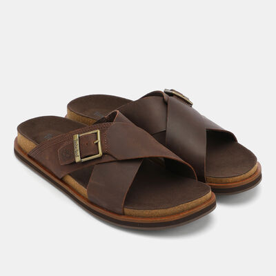Timberland Men's Amalfi Vibes Cross Slides Brown Timberland Men's Amalfi Vibes Cross Slides Brown
