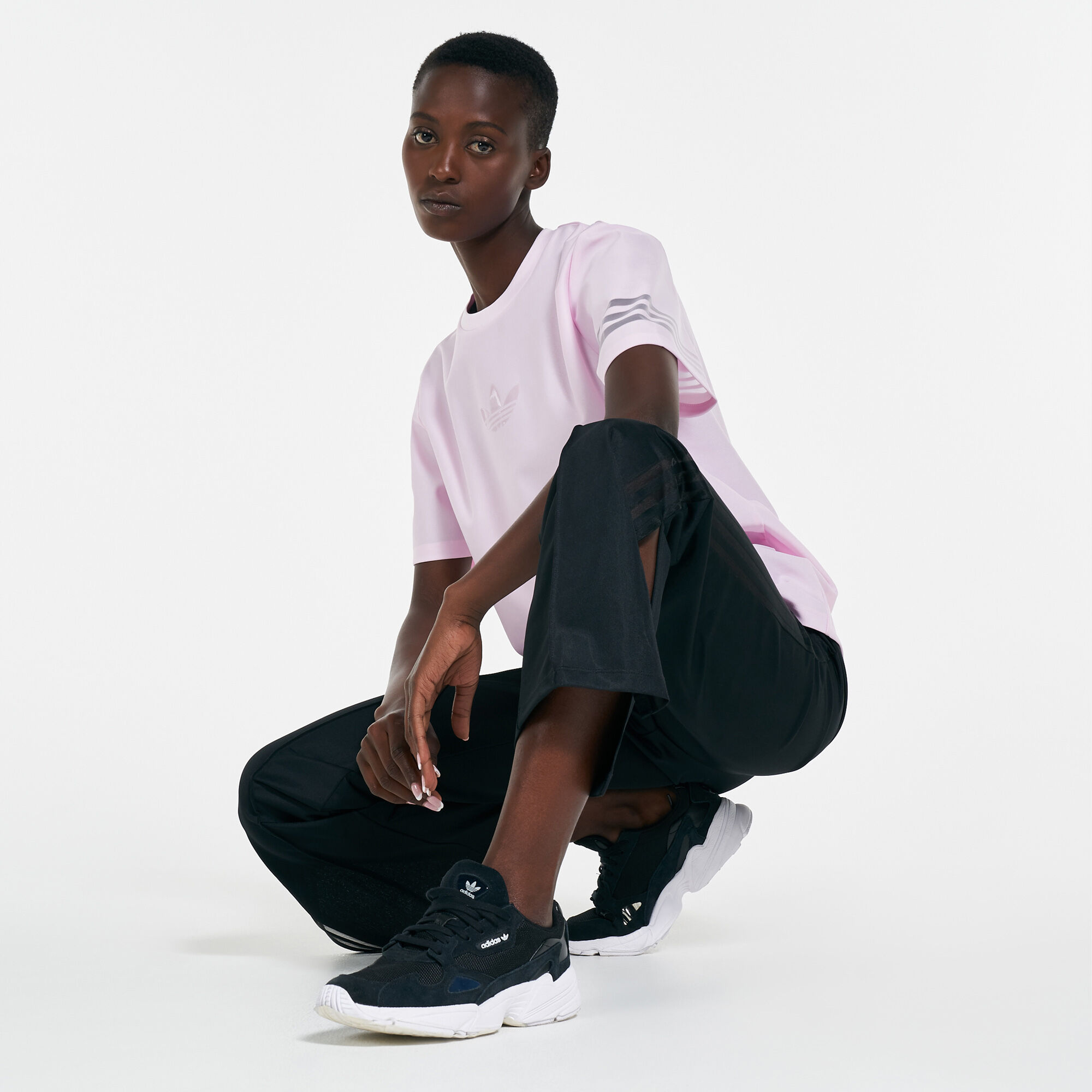 Women s Wide Leg Pants Black adidas Originals in Qatar SSS