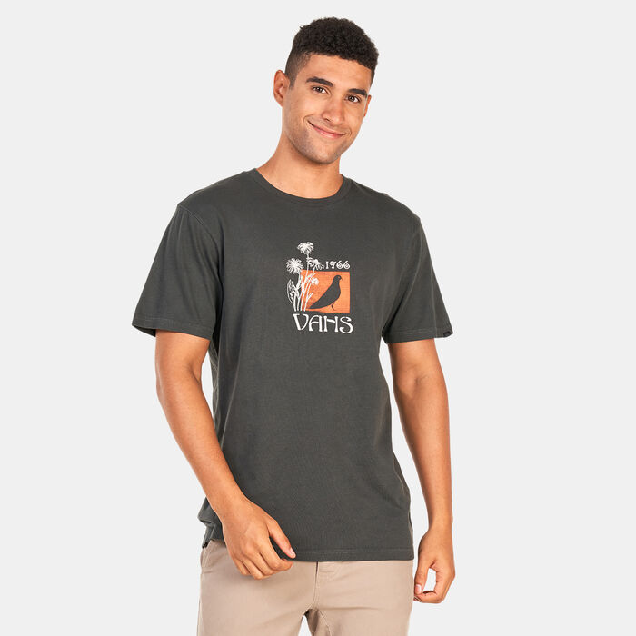 Vans Men's One In The Hand T-Shirt Grey Vans Men's One In The Hand T-Shirt Grey image number 0
