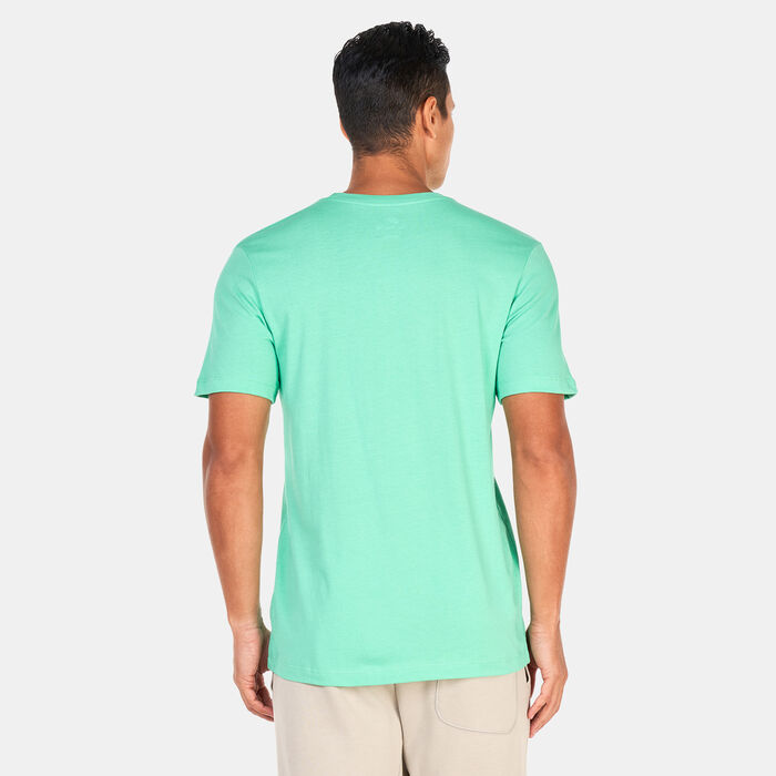 Nike Men's Sportswear Club+ T-Shirt Green Nike Men's Sportswear Club+ T-Shirt Green image number 1