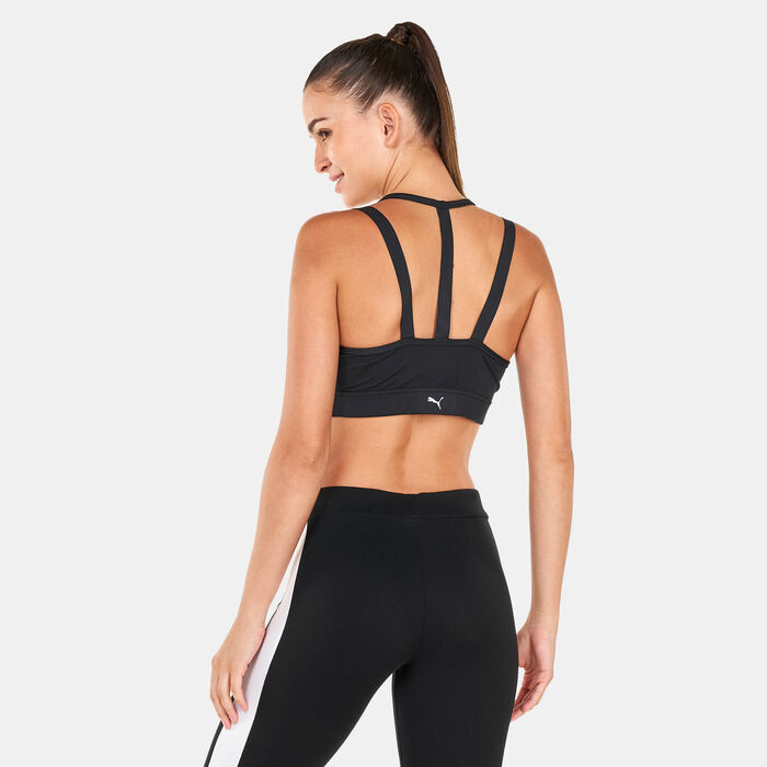 PUMA Women's Fashion Luxe Women's Training Sports Bra Black PUMA Women's Fashion Luxe Women's Training Sports Bra Black image number 1