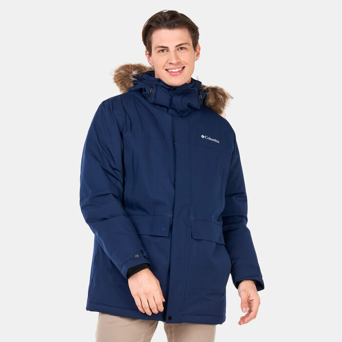 Columbia Men's Winter Rebellion™ II Down Parka Jacket Blue Columbia Men's Winter Rebellion™ II Down Parka Jacket Blue image number 0