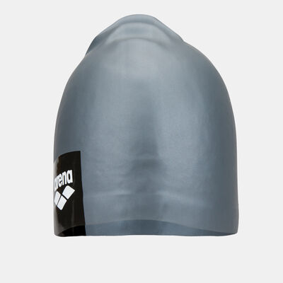 Arena Logo Moulded Swimming Cap Grey Arena Logo Moulded Swimming Cap Grey