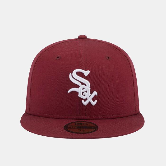New Era Men's Team Outline 59FIFTY Chicago White Sox Cap Red New Era Men's Team Outline 59FIFTY Chicago White Sox Cap Red image number 0