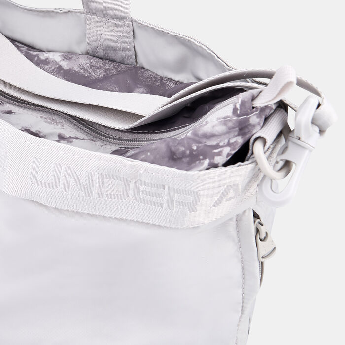 Under Armour Women's Essentials Signature Tote Bag Grey Under Armour Women's Essentials Signature Tote Bag Grey image number 4