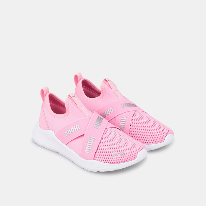 PUMA Kids' Wired Run Slip-On Shoe Pink PUMA Kids' Wired Run Slip-On Shoe Pink image number 1