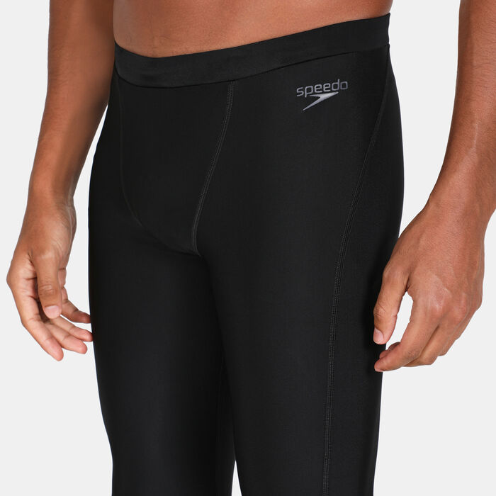 Speedo Men's Essential 3/4 Swimming Tights Black Speedo Men's Essential 3/4 Swimming Tights Black image number 3