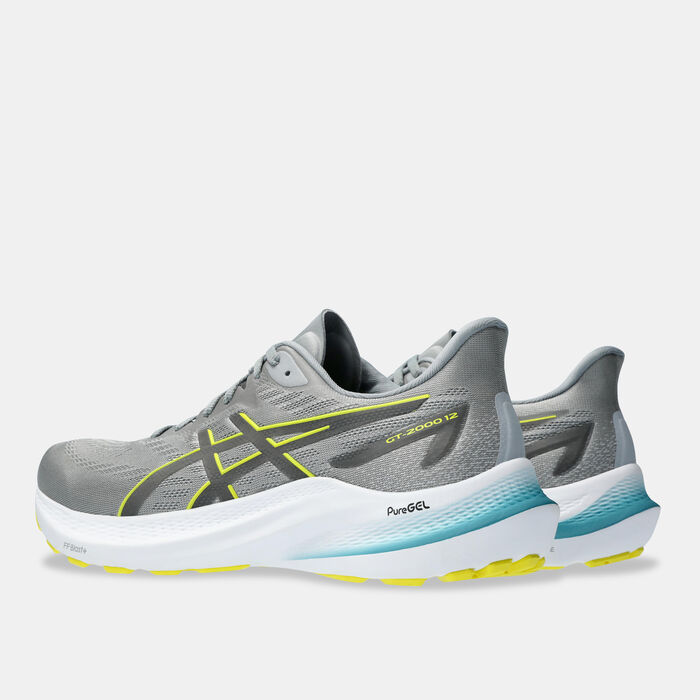 ASICS Men's GT-2000 12 Shoe Grey ASICS Men's GT-2000 12 Shoe Grey image number 2