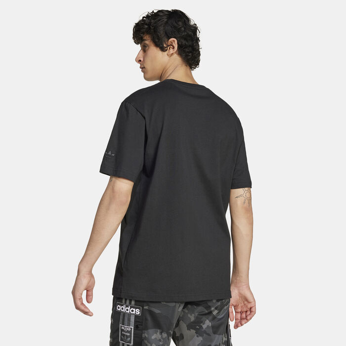 adidas Originals Men's Training Supply Street 4 T-Shirt Black image number 1