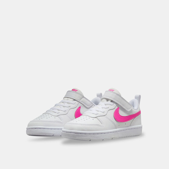 Nike Kids' Court Borough Low Recraft Shoes (Younger Kids) White Nike Kids' Court Borough Low Recraft Shoes (Younger Kids) White image number 1