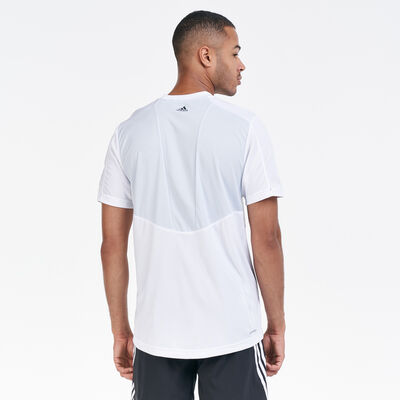 adidas Men's Designed 2 Move Activated Tech AEROREADY T-Shirt White