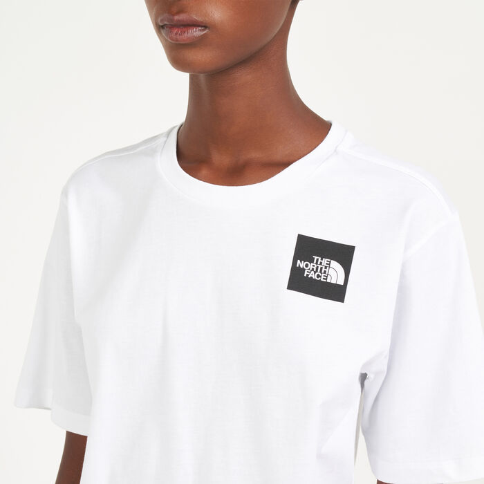 The North Face Women's Fine Boyfriend T-Shirt White image number 3