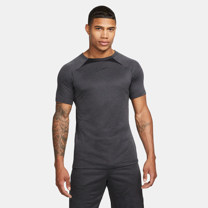 Nike Men's Academy Dri-FIT Football Top Grey Nike Men's Academy Dri-FIT Football Top Grey image number 1