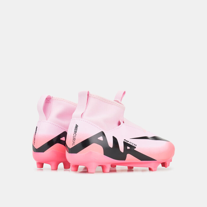 Nike Kids' Mercurial Superfly 9 Academy Multi-Ground Football Shoes Pink image number 2