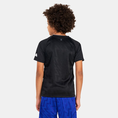 adidas Kids' Football-Inspired Predator Jersey Black