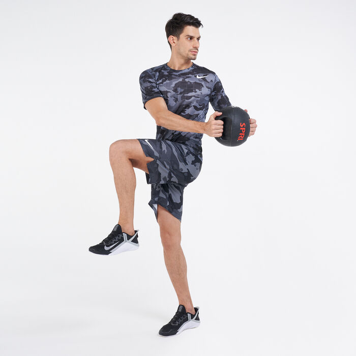 Nike Men's Dri-FIT 7-inch Training Shorts Grey image number 2